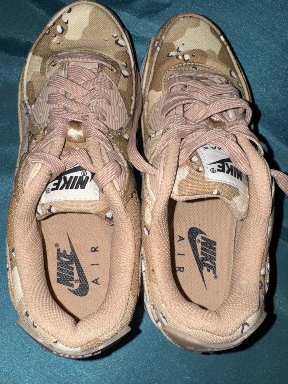 Nike Air Max 90 Desert Camo Sneakers - size 7